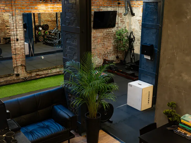Studio Bany Gym - strefa treningowa