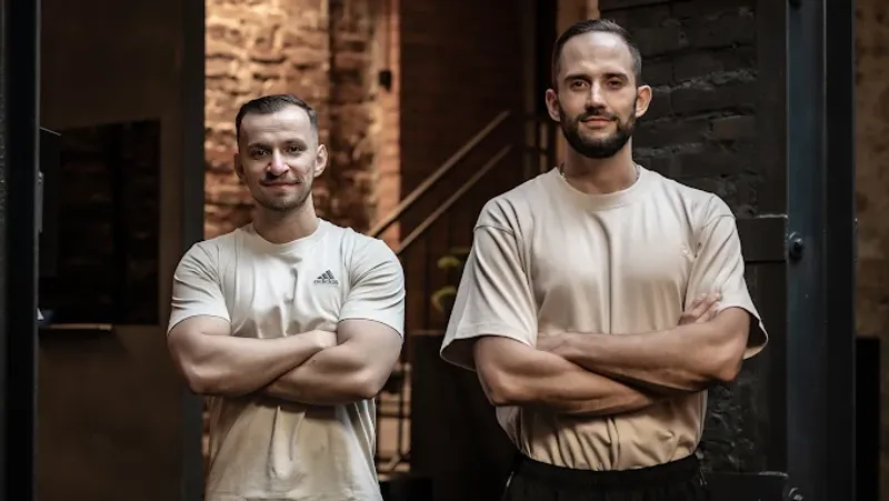 Założyciele Bany Gym - Patryk Banecki i Jakub Hepner